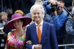 Den Haag 17 september 2019
Prinsjesdag 2019 op het binnenhof.
Geert Wilders arriveert samen met Fleur Agema