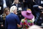 Den Haag 17 september 2019
Prinsjesdag 2019 op het binnenhof.
Geert Wilders arriveert samen met Fleur Agema