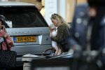 Amsterdam 12 september 2019
Gigi Ravelli met kindje en aupair op de cornelis schuytstraat.