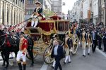 Den Haag 17 september 2019
Prinsjesdag 2019. Koning Willem Alexander Koningin Maxima Prins Constantijn en Prinses Laurentien arriveren met  gouden koets op binnenhof en bij paleis Noordeinde.