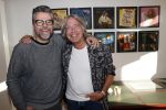 Amsterdam 12 september 2019
Govert de Roos en Rens Benerink hebben in de jaren â€™70 en â€˜80 samen honderden platenhoezen gemaakt. Deze hangen nu in hotel Americain. Govert met William Rutten