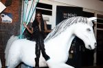 Amsterdam 21 september 2019
Trouwfeest Martijn en Deborah Krabbe bij Akhnaton . Grace Jones look a like