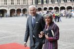 Den Haag 17 september 2019
Prinsjesdag 2019 op het binnenhof.
Hans v d Broek met zijn vrouw