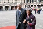 Den Haag 17 september 2019
Prinsjesdag 2019 op het binnenhof.
Hans v d Broek met zijn vrouw