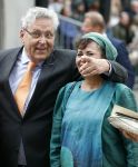 Den Haag 17 september 2019
Prinsjesdag 2019 op het binnenhof.
Henk Krol en Leonie Sazias