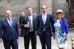 Den Haag 17 september 2019
Prinsjesdag 2019 op het binnenhof.
Henk Otten, Dorien Rookmaker en Jeroen de Vries