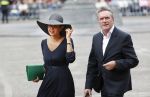 Den Haag 17 september 2019
Prinsjesdag 2019 op het binnenhof.
Henny Vrienten met zijn vrouw Gala Veldhoen