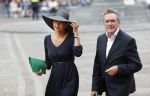 Den Haag 17 september 2019
Prinsjesdag 2019 op het binnenhof.
Henny Vrienten met zijn vrouw Gala Veldhoen