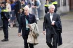 Den Haag 17 september 2019
Prinsjesdag 2019 op het binnenhof.
Herman Tjeenk Willink met partner