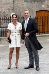 Den Haag 17 september 2019
Prinsjesdag 2019 op het binnenhof.
Minister Hugo de Jonge van Volksgezondheid, Welzijn en Sport (CDA) en zijn vrouw