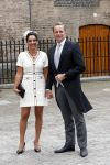 Den Haag 17 september 2019
Prinsjesdag 2019 op het binnenhof.
Minister Hugo de Jonge van Volksgezondheid, Welzijn en Sport (CDA) en zijn vrouw