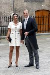 Den Haag 17 september 2019
Prinsjesdag 2019 op het binnenhof.
Minister Hugo de Jonge van Volksgezondheid, Welzijn en Sport (CDA) en zijn vrouw