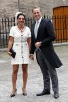 Den Haag 17 september 2019
Prinsjesdag 2019 op het binnenhof.
Minister Hugo de Jonge van Volksgezondheid, Welzijn en Sport (CDA) en zijn vrouw