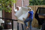Den Haag 14 september 2019
Jack de Vries zijn nieuwe vriendin Emily Maas trekt bij hem in . Vandaag bracht ze haar spullen naar Jack zijn huis.