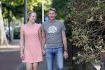 Den Haag 14 september 2019
Jack de Vries zijn nieuwe vriendin Emily Maas trekt bij hem in . Vandaag bracht ze haar spullen naar Jack zijn huis.