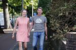 Den Haag 14 september 2019
Jack de Vries zijn nieuwe vriendin Emily Maas trekt bij hem in . Vandaag bracht ze haar spullen naar Jack zijn huis.