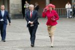 Den Haag 17 september 2019
Prinsjesdag 2019 op het binnenhof.
Burgermeester Pauline Krikke arriveert samen met Jan van Zanen, burgemeester van Utrecht
