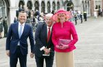 Den Haag 17 september 2019
Prinsjesdag 2019 op het binnenhof.
Burgermeester Pauline Krikke arriveert samen met Jan van Zanen, burgemeester van Utrecht
