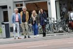 Amsterdam 7 september 2019
Jeroen Pauw met zijn vriendin en vrienden in Amsterdam zuid.