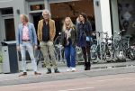Amsterdam 7 september 2019
Jeroen Pauw met zijn vriendin en vrienden in Amsterdam zuid.