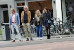 Amsterdam 7 september 2019
Jeroen Pauw met zijn vriendin en vrienden in Amsterdam zuid.