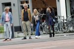 Amsterdam 7 september 2019
Jeroen Pauw met zijn vriendin en vrienden in Amsterdam zuid.