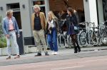 Amsterdam 7 september 2019
Jeroen Pauw met zijn vriendin en vrienden in Amsterdam zuid.