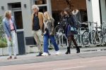 Amsterdam 7 september 2019
Jeroen Pauw met zijn vriendin en vrienden in Amsterdam zuid.
