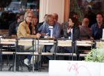 Amsterdam 7 september 2019
Jeroen Pauw met zijn vriendin en vrienden in Amsterdam zuid.