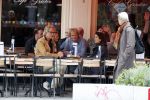 Amsterdam 7 september 2019
Jeroen Pauw met zijn vriendin en vrienden in Amsterdam zuid.