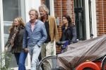 Amsterdam 7 september 2019
Jeroen Pauw met zijn vriendin en vrienden in Amsterdam zuid.