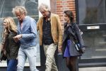 Amsterdam 7 september 2019
Jeroen Pauw met zijn vriendin en vrienden in Amsterdam zuid.