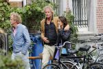Amsterdam 7 september 2019
Jeroen Pauw met zijn vriendin en vrienden in Amsterdam zuid.