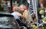 Amsterdam 7 september 2019
Jeroen Pauw met zijn vriendin en vrienden in Amsterdam zuid.