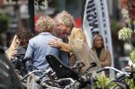 Amsterdam 7 september 2019
Jeroen Pauw met zijn vriendin en vrienden in Amsterdam zuid.