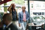 Amsterdam 7 september 2019
Jeroen Pauw met zijn vriendin en vrienden in Amsterdam zuid.