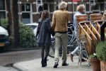 Amsterdam 7 september 2019
Jeroen Pauw met zijn vriendin en vrienden in Amsterdam zuid.