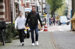 Amsterdam 23 september 2019
Jeroen v d Boom met zijn zoon Luuk in Amsterdam zuid.