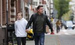 Amsterdam 23 september 2019
Jeroen v d Boom met zijn zoon Luuk in Amsterdam zuid.