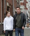 Amsterdam 23 september 2019
Jeroen v d Boom met zijn zoon Luuk in Amsterdam zuid.