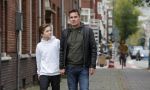 Amsterdam 23 september 2019
Jeroen v d Boom met zijn zoon Luuk in Amsterdam zuid.