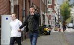 Amsterdam 23 september 2019
Jeroen v d Boom met zijn zoon Luuk in Amsterdam zuid.