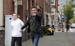 Amsterdam 23 september 2019
Jeroen v d Boom met zijn zoon Luuk in Amsterdam zuid.