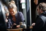 Amsterdam 7 september 2019
Judith Wiersema op terras.