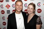 Amsterdam 19 september 2019
Premiere Johnny de Mol in het delamar theater. Zijn zwangere vrouw Anouk de Mol is natuurlijk aanwezig. Julian en Noa Vahle