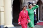 Den Haag 17 september 2019
Prinsjesdag 2019 op het binnenhof.
- Minister Kajsa Ollongren van Binnenlandse Zaken en Koninkrijksrelaties met haar echtgenote Irene van den Brekel