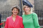 Den Haag 17 september 2019
Prinsjesdag 2019 op het binnenhof.
- Minister Kajsa Ollongren van Binnenlandse Zaken en Koninkrijksrelaties met haar echtgenote Irene van den Brekel