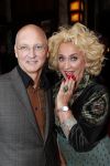 Amsterdam 11 augustus 2019
Premiere Downtown Abbey in pathe Tuschinski. Karin Bloemen kwam met haar man Marnix