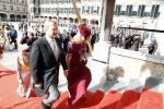 Den Haag 17 september 2019
Prinsjesdag 2019. Koning Willem Alexander Koningin Maxima Prins Constantijn en Prinses Laurentien arriveren met koets op binnenhof en bij paleis Noordeinde.