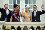 Den Haag 17 september 2019
Prinsjesdag 2019. Koning Willem Alexander Koningin Maxima Prins Constantijn en Prinses Laurentien arriveren met koets op binnenhof en bij paleis Noordeinde.